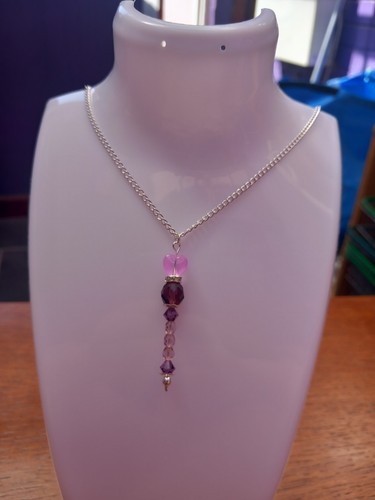 Handmade purple glass - handmade,