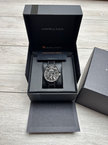Hamilton khaki aviation black - hamilton,