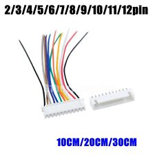 2Pin-12Pin JST-XH 2.54mm Singleheaded Wire Cable Connector Set Male Female PCB
