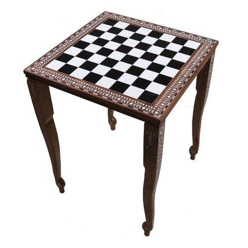 Players wooden chess board - 21",