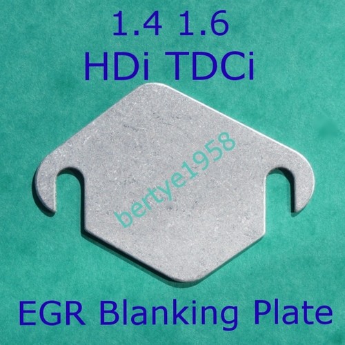 Egr valve blank plate peugeot - valve,