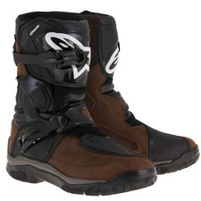 Alpinestars Belize Drystar Motorcycle Motorbike Boots Waterproof Brown Black