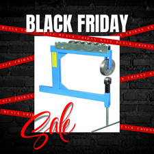 31 METZ WORK BENCH TOP ENGLISH WHEEL / WHEELING METAL WORKING MACHINE