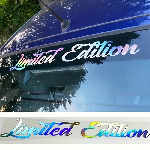Limited edition car windscreen - limited,