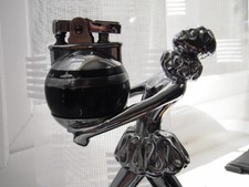 Ronson figural table lighter