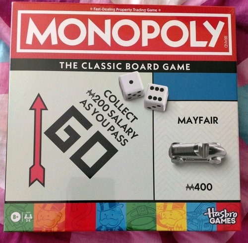 Monopoly board game original - board,