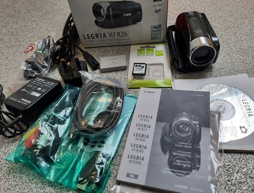 Boxed canon legria r26 - hf,