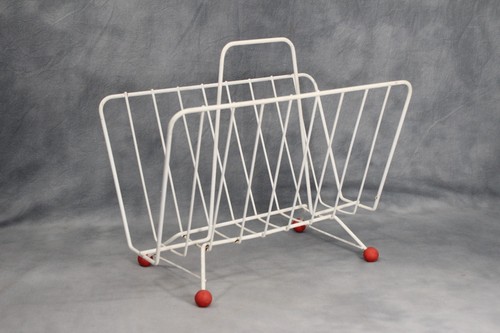 Atomic magazine rack white - magazine,