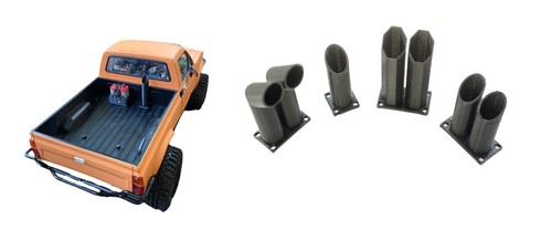 Stax printed exhaust smoke - stax, 3d