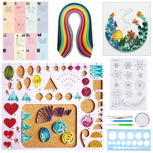 16pcs quilling paper rolling - quilling,