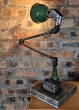 Vintage Mek Elek work lamp