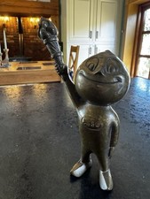 Esso Oil Drip Mascot In Bronze Automemorabilia Automotive Figure