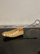 Vintage Wooden shoe stretcher + 2 Bunion Buttons size Medium 