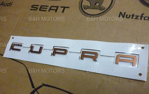 New genuine cupra badge matte - genuine,