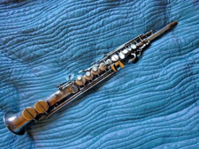 Kohlert 'Regent' Soprano Saxophone. Silver Finish.