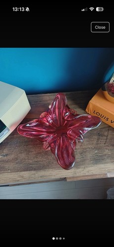 Murano style cigar ashtray - style,