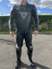 Dainese Mugello D-Air Motorcycle Leather Suit One Piece Size 46UK/56EU