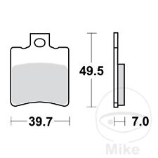 STANDARD BRAKE PADS TRW MCB696