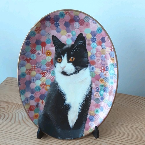 Ivory cats plate chesterton - ivory,