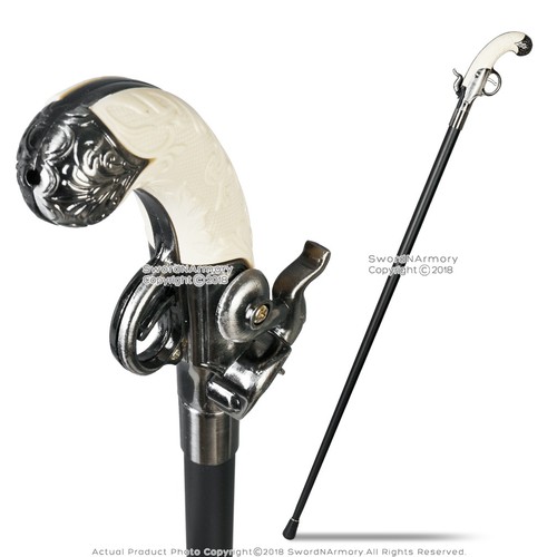Flintlock pistol grip - 37",