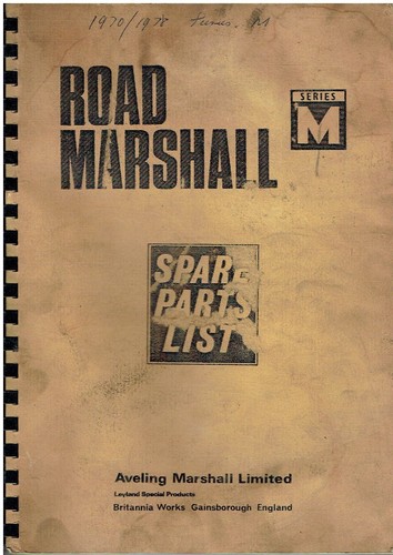 Road marshall series diesel - marshall,