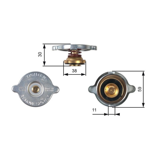 Gates radiator expansion tank - gates,