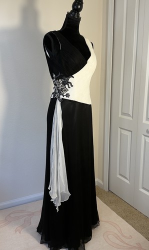 Terani couture black and - and, white
