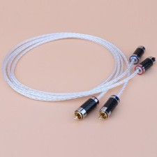 OCC Single  Silver Audio Cable