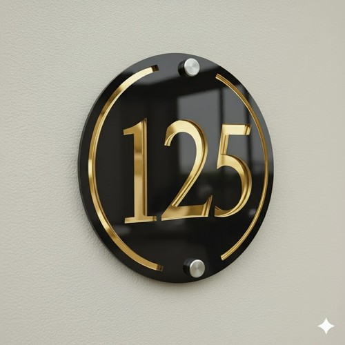 House number plaques - house,