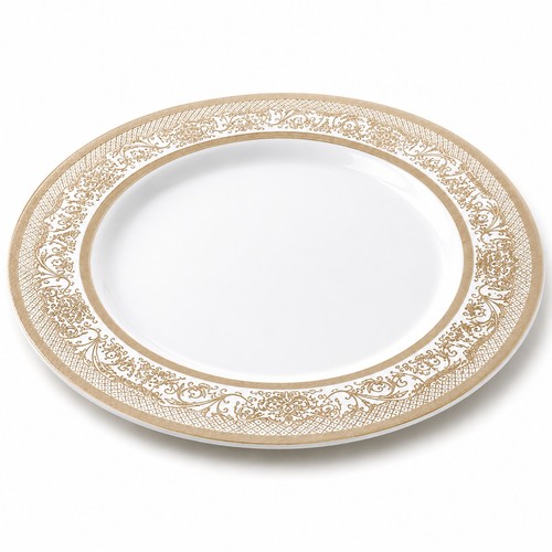 White gloss gold print - 6,