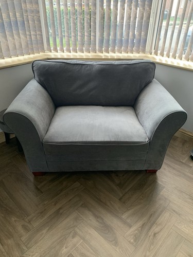 Grey cuddle chair - grey,