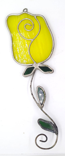 Stained glass yellow - stained,