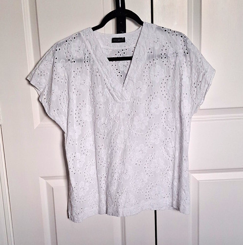 Luca vanucci white floral - vanucci,