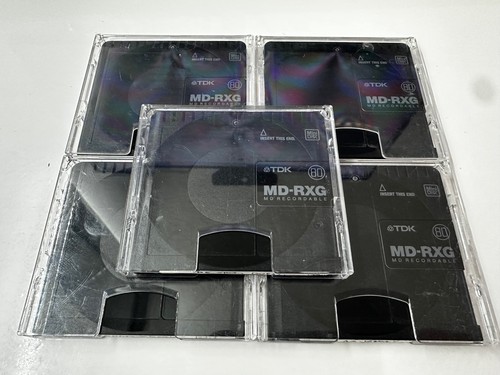Tdk minidisc rxg 80 mins - 80,