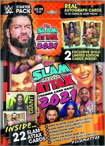 Wwe topps slam attax - topps,