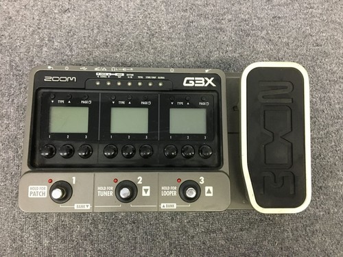Zoom g3x multi - zoom, multi-effects