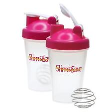 2x Slim & Save Shaker Cup