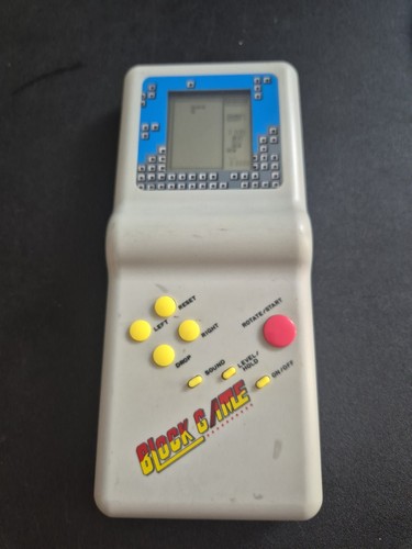 Vintage block game - vintage, retro