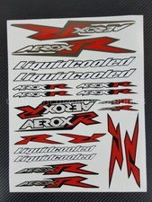 Aerox 50 Stickers Decal Graphics Set for Yamaha Scooter Stickers Laminated Red