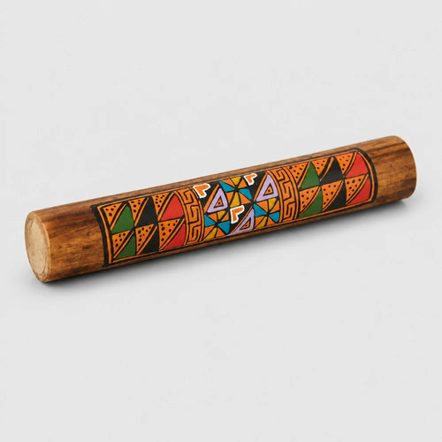 Painted peruvian rainstick - painted,