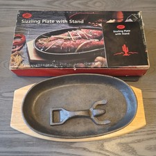 Cast iron Steak Fry Plate oval