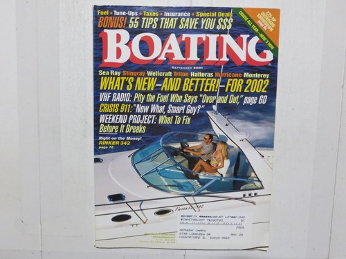 Boating magazine september - magazine,