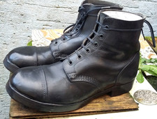 BRITISH ARMY Black AMMO BOOTS