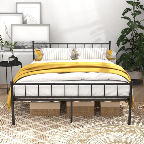 5ft metal bed frame with - metal,