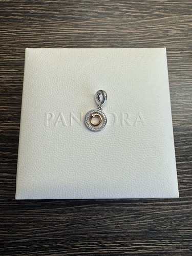 Pandora rotating rose - pandora, gold