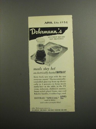 1952 dohrmann salton - 1952, hotray