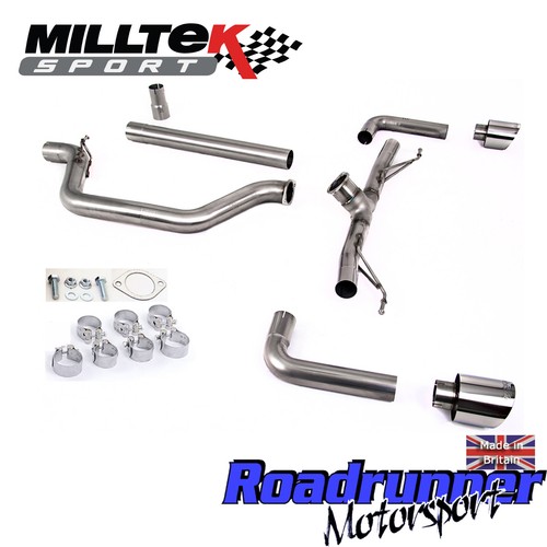 Milltek golf gti - golf, mk8