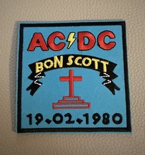 Acdc Ac/dc Sew On Embroidered