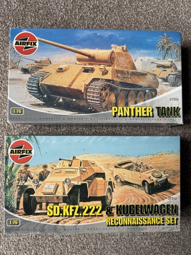 Two airfix ww2 german model - airfix,