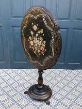 Antique Victorian Black Papier